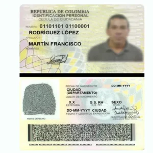 Colombiaanse identiteitskaart online kopen