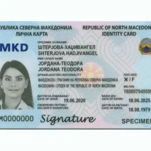 Macedonië identiteitskaart online kopen