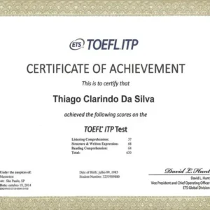 TOEFL-certificaat online kopen